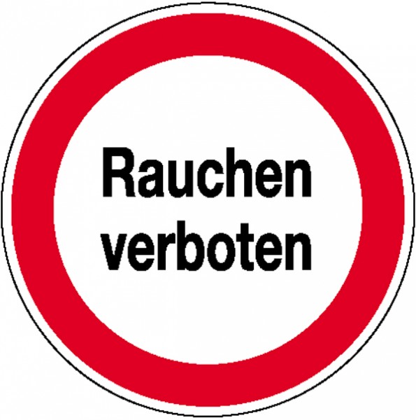 Hinweisschild Rauchen verboten